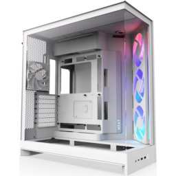 Carcasa PC NZXT H9 Flow RGB (2025), White