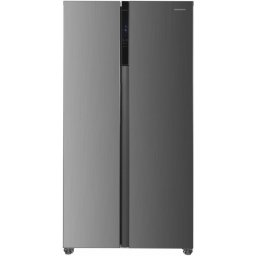 Combina frigorifică Side by Side HEINNER HSBS-HM442NFINVXD, 442L, No Frost, Clasa D, Gray