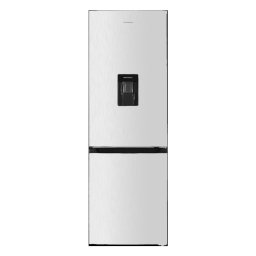 Combină frigorifică HEINNER HCNF-HM291INVWDE++, 291L, No Frost, Inverter, dozator apă, Clasa E, Silver