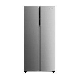 Frigider Side by Side HEINNER HSBS-M460NFINVXE++, 460L, No Frost, Inox, Clasa E, Silver