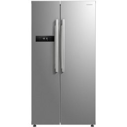 Frigider Side by Side HEINNER HSBS-M548NFINVXE++, 548L, No Frost, Clasa E, Inox, Silver