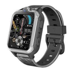 Ceas Smartwatch Pentru Copii, Wonlex KT42, Negru