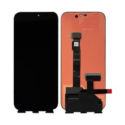 Ecran LCD Display AMOLED Cu Rama Huawei Honor X8b, Honor 200 Lite, Argintiu (Titanium Silver)