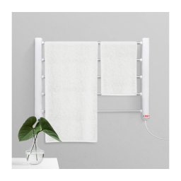 Uscător electric pentru prosoape 65 W/230 V, 60 x 43,2 cm, IPX1, alb