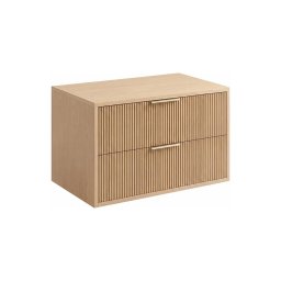 REA-M0409 - Dulap suspendat de baie sub lavoar MONO 80x48,5 cm bej