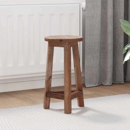Taburet natural 28 x 28 x 50 cm Lemn de mahon GartenMobel Dekor