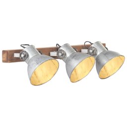 Lampa de perete industriala, argintiu, 65 x 25 cm, E27 GartenMobel Dekor