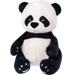 Jucarie de plus panda 23 cm, moale si hipoalergenica pentru copii