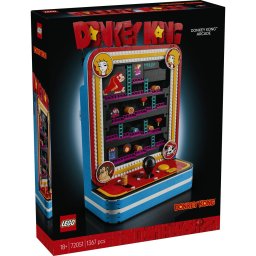 LEGO Super Mario Donkey Kong Arcade 72051, set retro de colectie