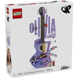 LEGO Chitara bicolora Olivia Rodrigo 43031, set de colectie 1228 piese
