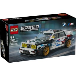 LEGO Speed Champions BMW M3 E30 77263, masina de curse din 358 piese