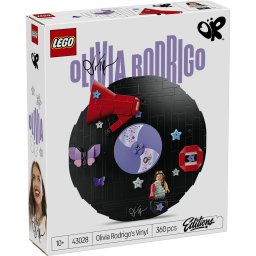 LEGO Disc de vinil cu Olivia Rodrigo 43028, set creativ 360 piese