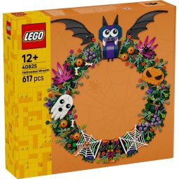 LEGO Coronita de Halloween 40825, decor de sezon din 617 piese