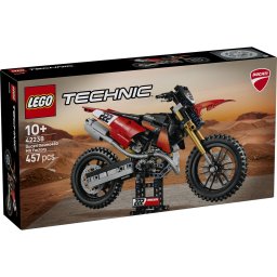 LEGO Technic Motocicleta Ducati Desmo450 MX, versiunea de uzina 42238