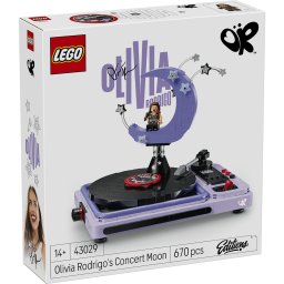 LEGO Editions Luna din concertele Oliviei Rodrigo 43029, 670 piese