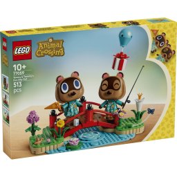 LEGO Animal Crossing Ziua distractiva a lui Timmy si Tommy 77059, 513 piese