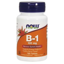 NOW Foods Vitamin B-1 100 mg 100 tab