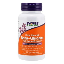 NOW Foods Beta-glucani cu ImmunEnhancer™, Extra Strength 60 caps.