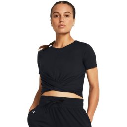 Under Armour Tricou pentru femei Motion Crossover Crop SS Black M