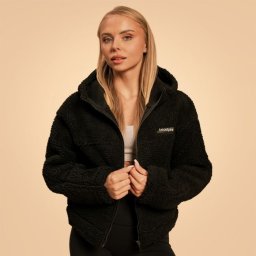 BeastPink Geacă pentru femei Hoodie Bliss Black XL