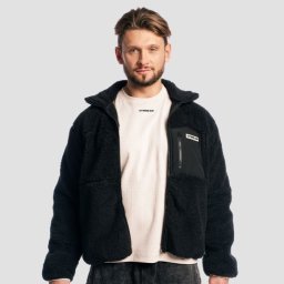 GymBeam Geacă Sherpa Black XL