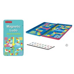 Joc de Societate Magnetic Ludo Compact pentru Calatorii