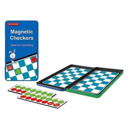 Joc de Societate Magnetic Dame pentru Copii 4 Ani+ Albastru