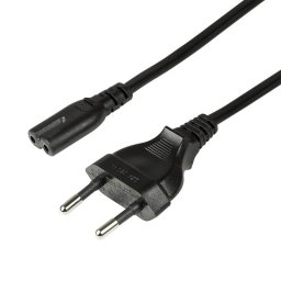 CABLU alimentare LOGILINK casetefon, 3m, intrare Euro plug, iesire C7, 10A, testat VDE, black, "CP145" (timbru verde 0.18 lei)
