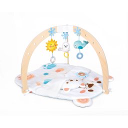 Salteluta bebe cu activitati senzoriale Ursulet Hape