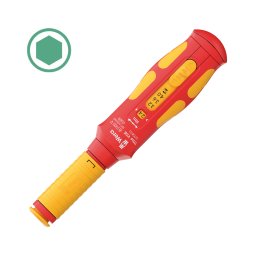 Maner Dinamometric VDE Wera 7516 Safe-Torque, 2,4-4 Nm