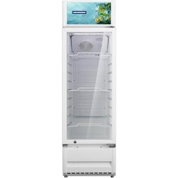 Aparate Frigorifice HSC-M213WHB, 213l, clasa B, lumina LED, 3 rafturi, termostat ajustabil, Alb