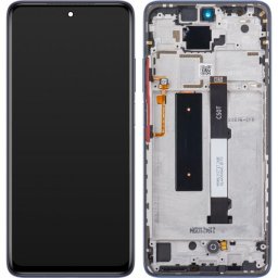 Piese si componente Display cu Touchscreen Xiaomi Redmi Note 9 Pro 5G / Mi 10T Lite 5G, cu Rama, Gri, Service Pack 5600040J1700