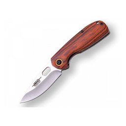 Briceag Joker, lama otel inox 6.5 cm, maner lemn pakkawood