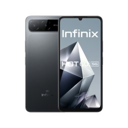 Smartphone Hot 60i 256GB 8GB RAM 5G Dual SIM Sleek Black