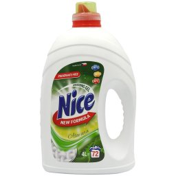 Detergent Lichid, Nice, Gel 4 L Aloe Vera 72 spalari
