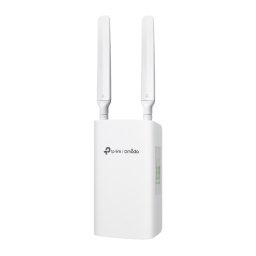 ROUTER TP-Link 4G+, AX3000, 3 × Porturi WAN/LAN Gigabit (2 × PoE Out, 1 × PoE In), 1× Slot cartela Nano SIM, Wi-Fi 6 pentru exterior/interior cu suport PoE "ER703WP-4G-Outdoor" (timbru verde 2 lei)