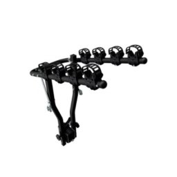 Suport pentru 4 biciclete, Peruzzo Arezzo 667/4N, cu prindere pe carligul de remorcare, Negru