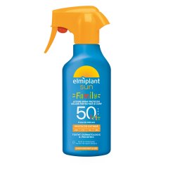 Crema de Soare Pentru Familie, Lotiune Spray Pentru Protectie Solara Pentru Fata si Corp, Elmiplant Sun, Family, SPF 50, 270 ml