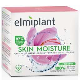 Crema Nutritiva de Zi, Elmiplant, Skin Moisture 25+, Pentru Ten Uscat/Sensibil, 50 ml
