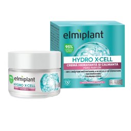 Crema Hidratanta si Calmanta Fara Parfum, Elmiplant, Hydro X-Cell, 50 ml