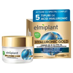 Crema de Zi, Elmiplant, Hyaluronic Gold, 50 ml