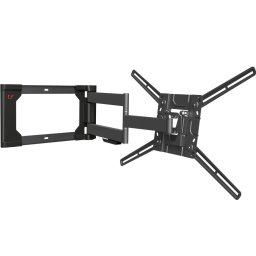 SUPORT de perete BARKAN, pt 1 TV/monitor plat, curbat, diag. max 80 inch, orizontala, inclinare, max 50 Kg, "4400.B"