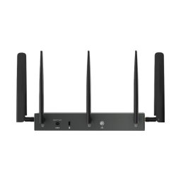 ROUTER TP-LINK VPN Gigabit, Omada 4G+ Cat6 AX3000 Gigabit VPN Gateway cu 4-Port PoE+, AX3000 Dual-Band WiFi 6, 5 antene externe detasabile, "ER706WP-4G" (timbru verde 0.8 lei)