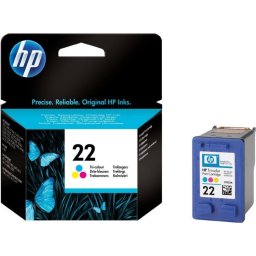 Cartus Cerneala Original HP Color, nr.22, pentru DJ3920|3940|D1360|14xx|F2180|2275|22xx, , (timbru verde 0.15 lei), "C9352AE"