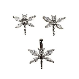 Set Argint 925 Libelula, 4.2 g