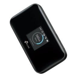 ROUTER TP-LINK wireless, portabil, 4G Mobile Wi-Fi, 600Mbps, Internal LTE Modem, SIM card slot, display 1.44 inch, rechargeable battery "M7750" (timbru verde 0.8 lei)