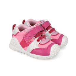 Adidasi Primii Pasi pentru Copii Biomecanics 251131-C, roz (Marime: 21 (12,8-13,4 cm))