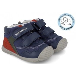 Adidasi Primii Pasi pentru Copii Biomecanics 251125-A, bleumarine (Marime: 19 (11,6-12,1 cm))