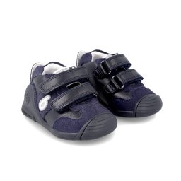 Adidasi Primii Pasi pentru Copii Biomecanics 221002-A, bleumarine (Marime: 18 (10,8-11,5 cm))