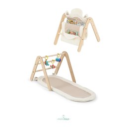 Centru activitati Montessori 2in1 - loc de joaca si biblioteca Gimy, MamaToyz